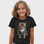 Cat Denim Outfit, Tricou Copii