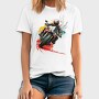Colorful Explosion Sports Motorcycle Rider, Tricou Barbati (Unisex)