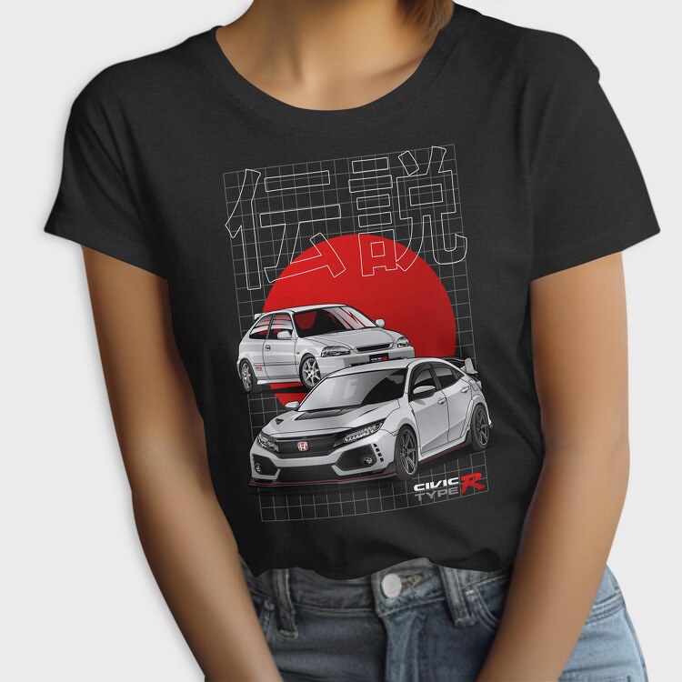 Honda Civic type R, Tricou Femei