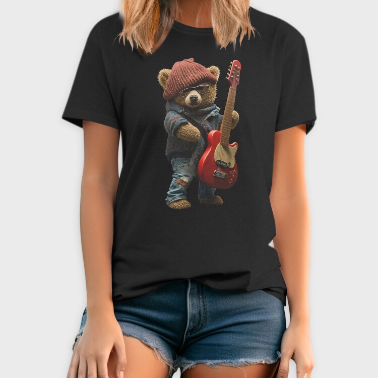 Teddy Rockstar 3, Tricou Barbati (Unisex)