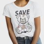 Save Teddy Bear, Tricou Femei