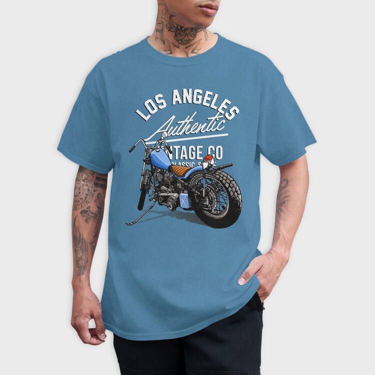 Los Angeles Vintage, Tricou Barbati (Unisex)