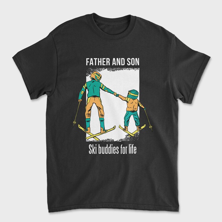 Father Son, Tricou Barbati (Unisex)