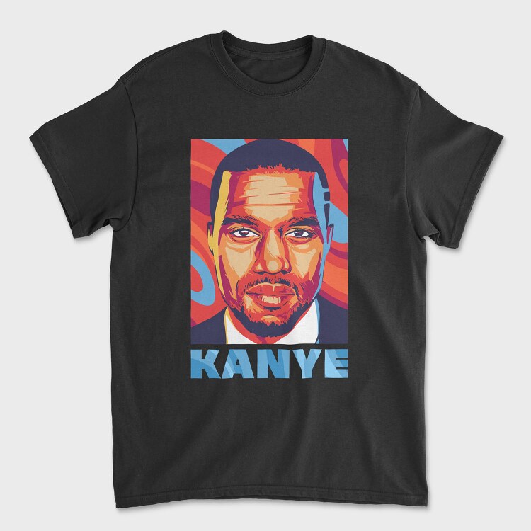 Kanye Wave, Tricou Barbati (Unisex)