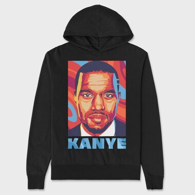 Kanye Wave, Hanorac Oversize Barbati (Unisex)