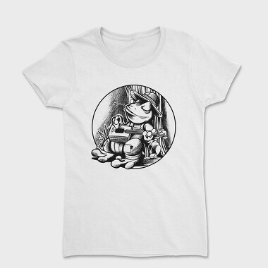 Frog With Guitar, Tricou Femei