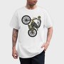 Skeleton BMX, Tricou Barbati (Unisex)