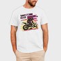 Motocross Rider MotorcycleArt 80S, Tricou Barbati (Unisex)