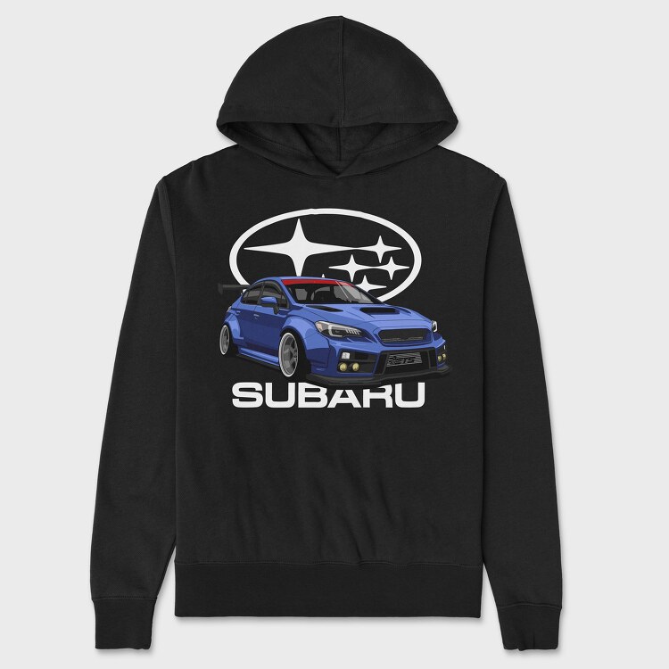 Blue Subaru, Hanorac Oversize Barbati (Unisex)