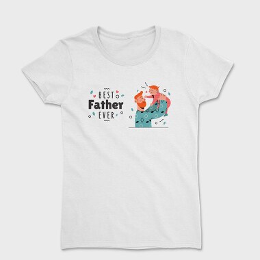 Illustration Fatherday, Tricou Femei