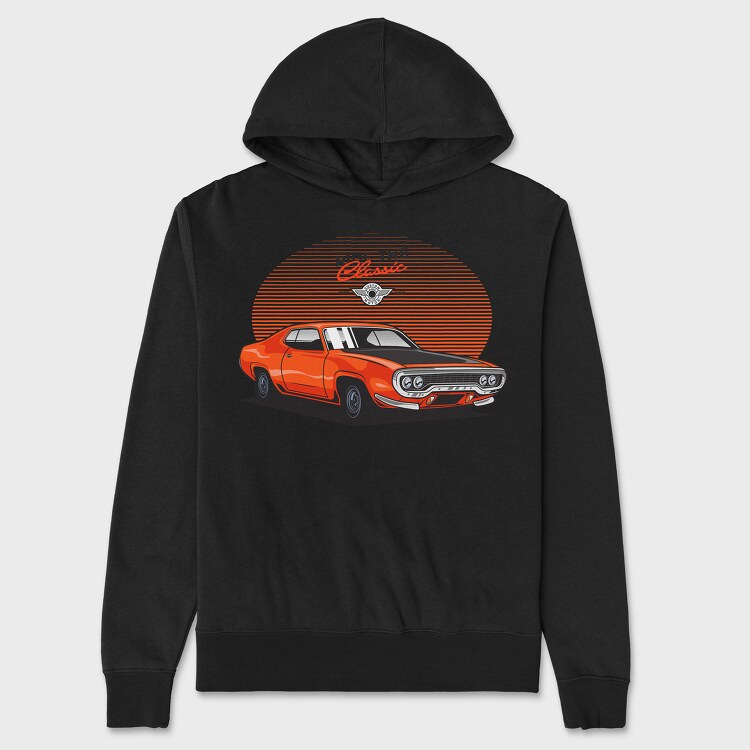 71 Plymouth GTX, Hanorac Oversize Barbati (Unisex)