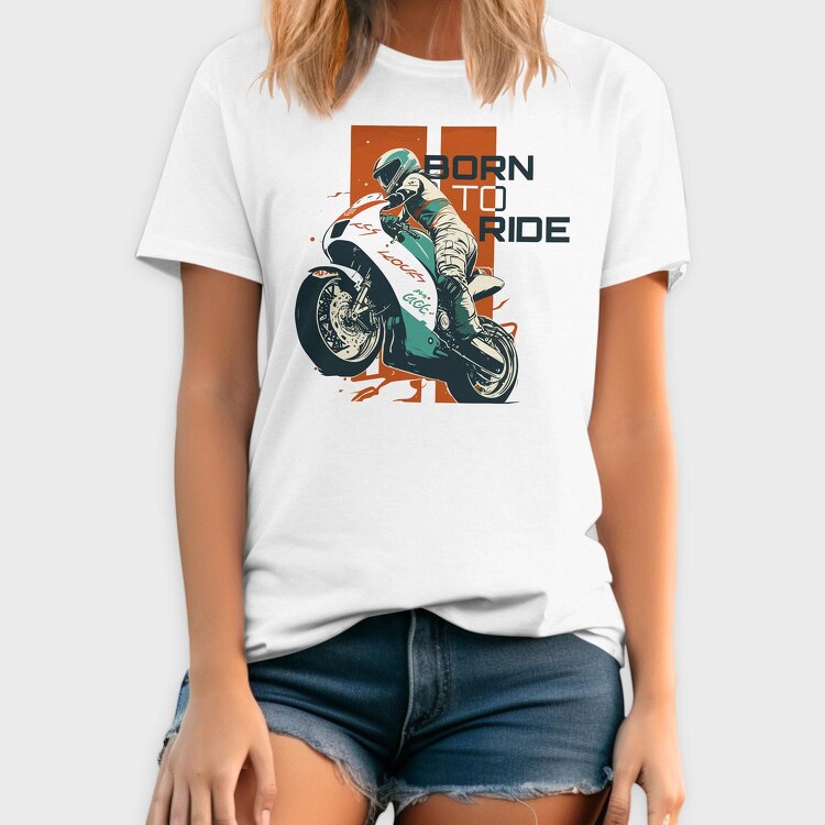 Motorcycle SportArt Japanese, Tricou Barbati (Unisex)