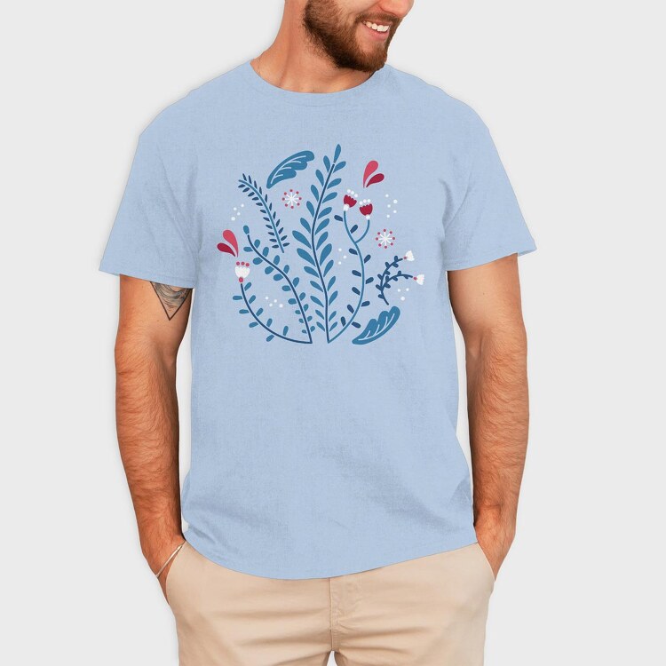 Nature Botanical 7, Tricou Barbati (Unisex)