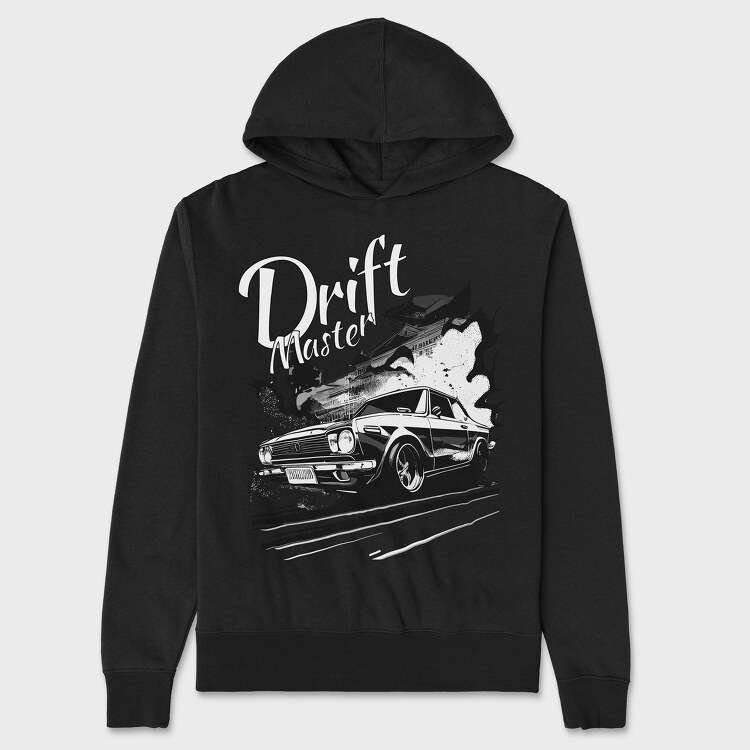 Hanorac Barbati (Unisex), Drift Master Car on China Highway Manga