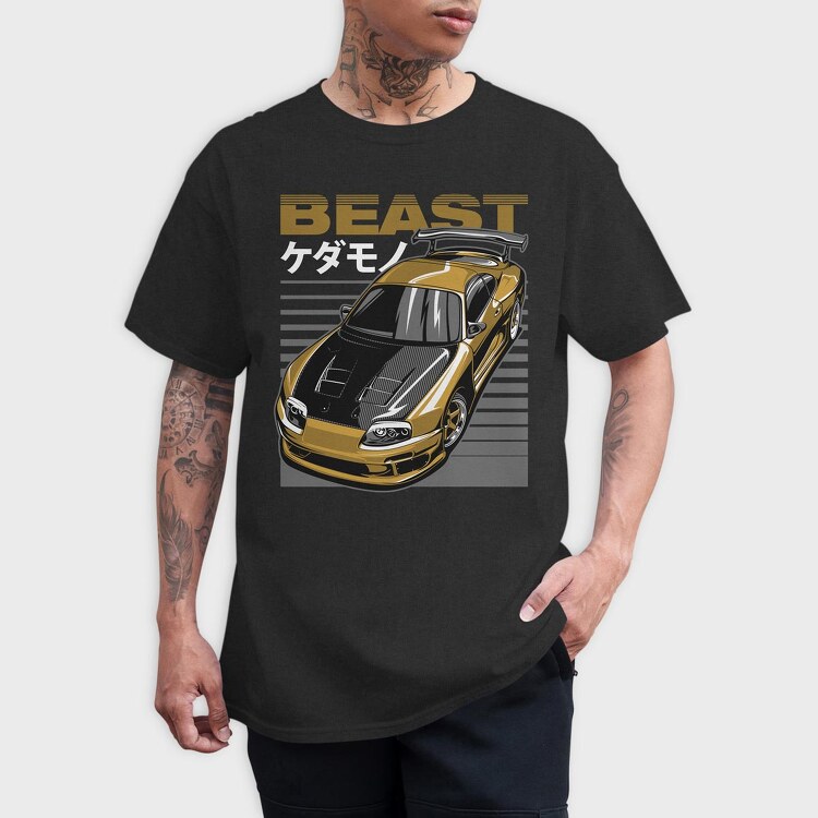 SUPRA BEAST, Tricou Barbati (Unisex)