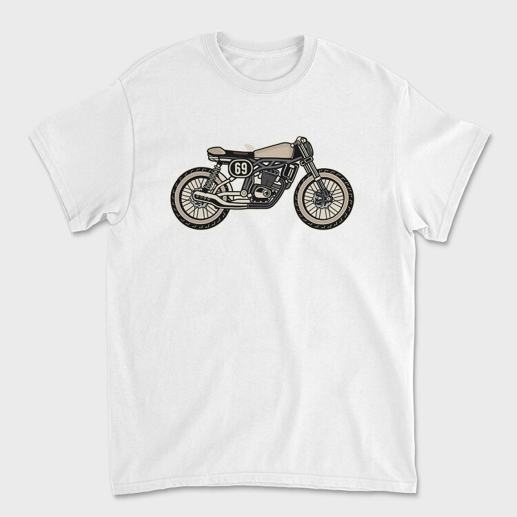 69 Cafe Racer, Tricou Barbati (Unisex)