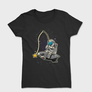 Astronaut Shark Space, Tricou Femei