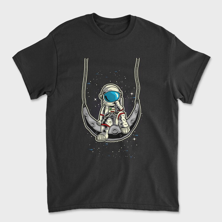 Astronaut Swing, Tricou Barbati (Unisex)