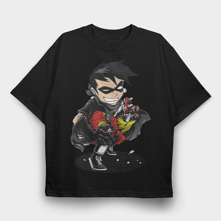 Batman Robin, Tricou Oversize Barbati (Unisex)