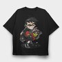 Batman Robin, Tricou Oversize Barbati (Unisex)