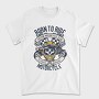 Born To Ride Custom Garage, Tricou Barbati (Unisex)