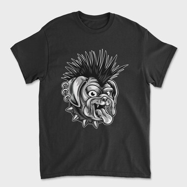 Bulldog Punk, Tricou Barbati (Unisex)