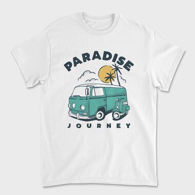 Paradise Road Trip, Tricou Barbati (Unisex)