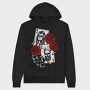 Queen Of Hearts, Hanorac Oversize Barbati (Unisex)