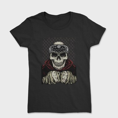 Skull Bandana Fence, Tricou Femei