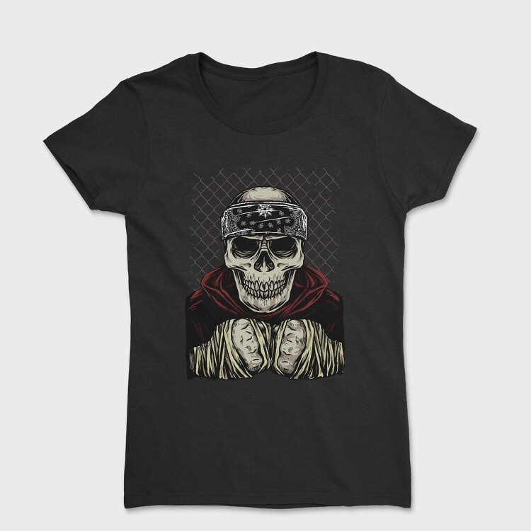 Skull Bandana Fence, Tricou Femei