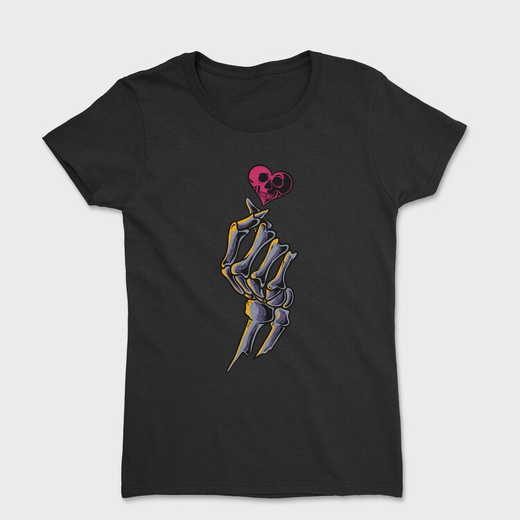Skull Heart Claws, Tricou Femei