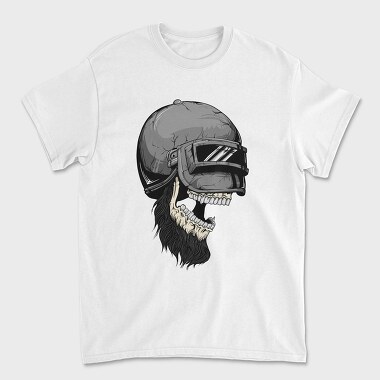 Skull Helmet Rider, Tricou Barbati (Unisex)