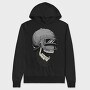 Skull Helmet Rider, Hanorac Oversize Barbati (Unisex)