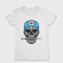 Skull Nurse Syringe, Tricou Femei