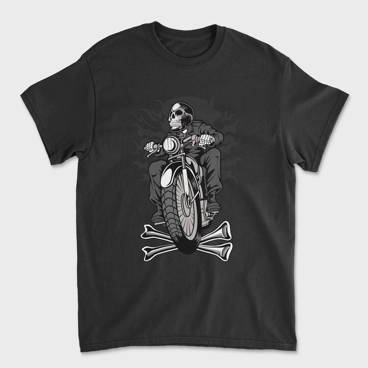 Skull Rider 2, Tricou Barbati (Unisex)