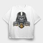 Skull Rider, Tricou Oversize Barbati (Unisex)