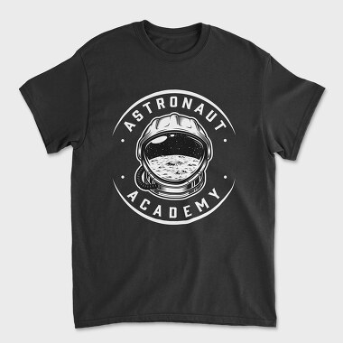 Space Helmet Moon, Tricou Barbati (Unisex)