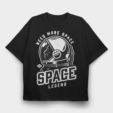 Space Helmet Vi, Tricou Oversize Barbati (Unisex)