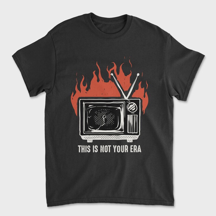 Burning Tv Era, Tricou Barbati (Unisex)