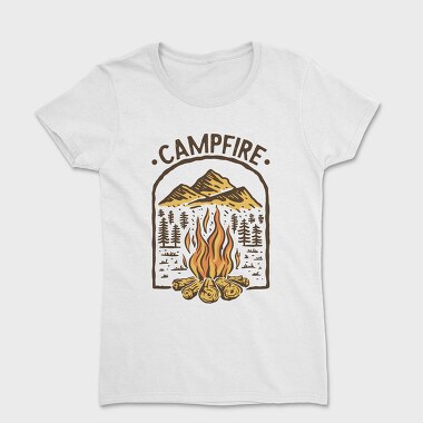 Campfire Mountain Adventure, Tricou Femei