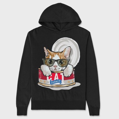 Canned Cat Cool, Hanorac Oversize Barbati (Unisex)