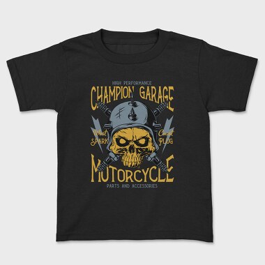 Champion Garage Motorcycle, Tricou Copii