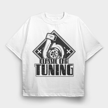 Classic Car Tuning, Tricou Oversize Barbati (Unisex)