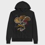 Cowboy Skull, Hanorac Oversize Barbati (Unisex)