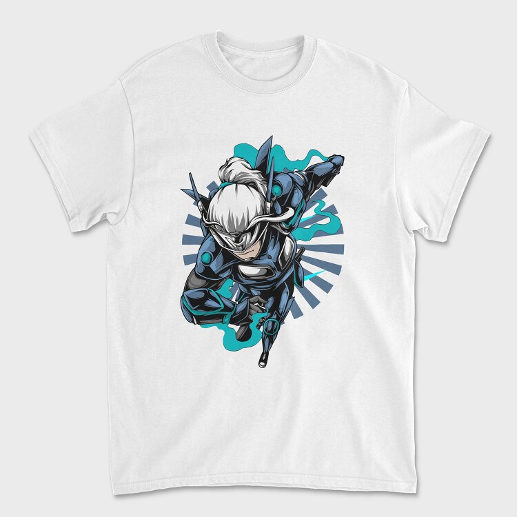 Cyber Ninja, Tricou Barbati (Unisex)