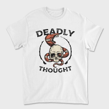 Deadly Snake Thought, Tricou Barbati (Unisex)