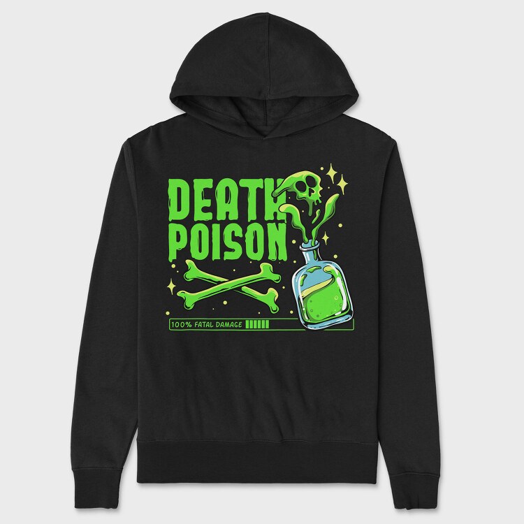 Deathly Poison, Hanorac Oversize Barbati (Unisex)