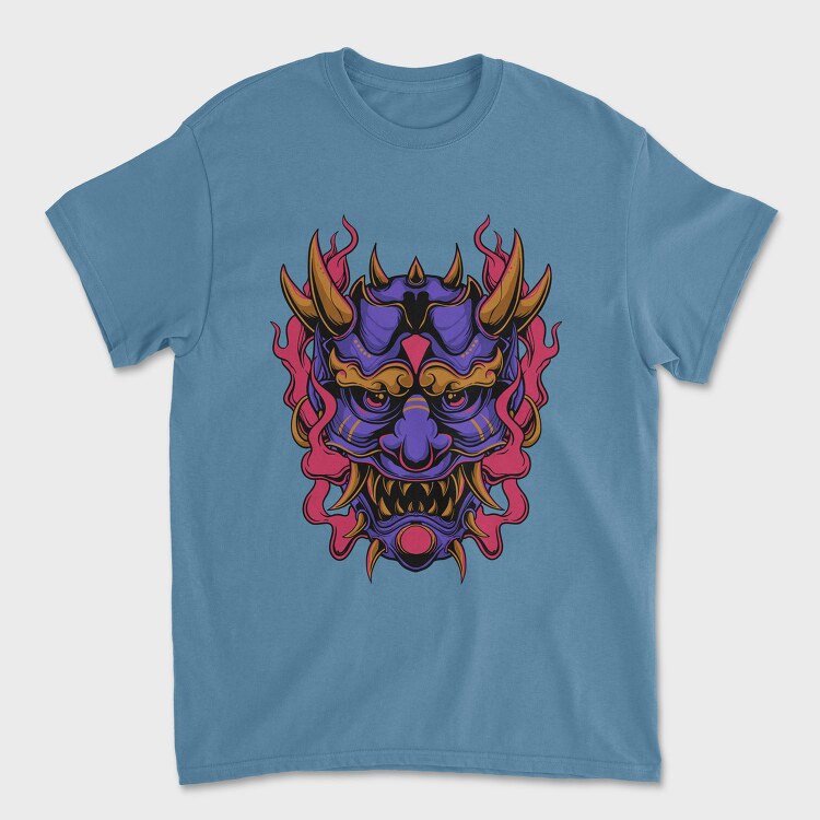 Demon Mask, Tricou Barbati (Unisex)