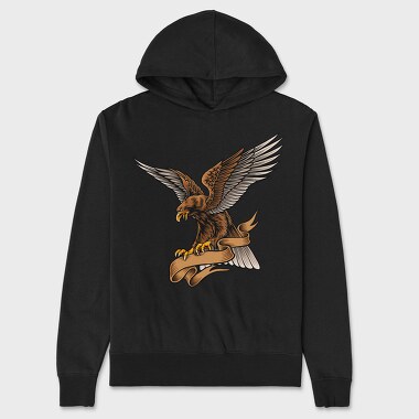 Eagle Banner, Hanorac Oversize Barbati (Unisex)