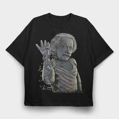 Einsteins Equations, Tricou Oversize Barbati (Unisex)